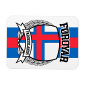 Faeröer Magneet (Horizontaal)