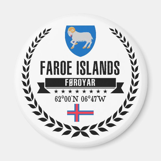 Faeröer Magneet (Voorkant)