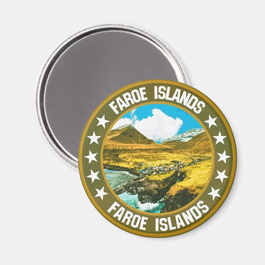 Faeröer Magneet (Voorkant / Achterkant)