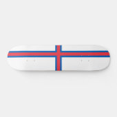 Faeröer Persoonlijk Skateboard (Horizontaal)