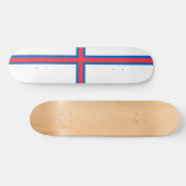 Faeröer Persoonlijk Skateboard (Horizontaal)