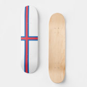 Faeröer Persoonlijk Skateboard (Voorkant)