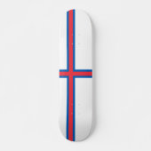 Faeröer Persoonlijk Skateboard (Voorkant)