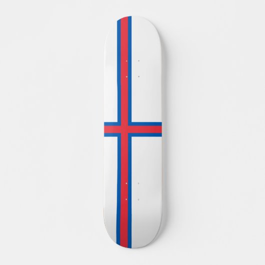 Faeröer Persoonlijk Skateboard (Voorkant)