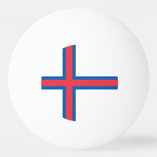 Faeröer Pingpongbal (Voorkant)