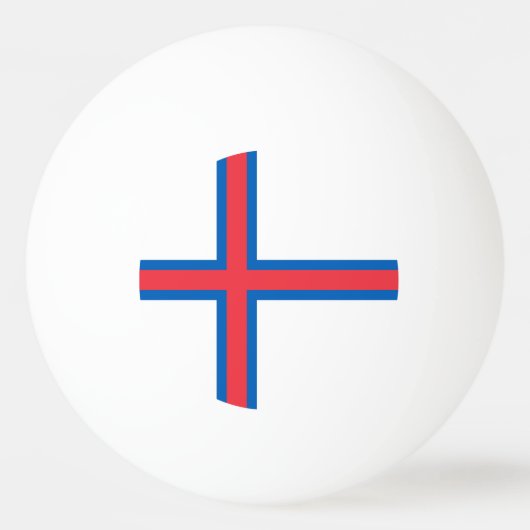 Faeröer Pingpongbal (Achterkant)