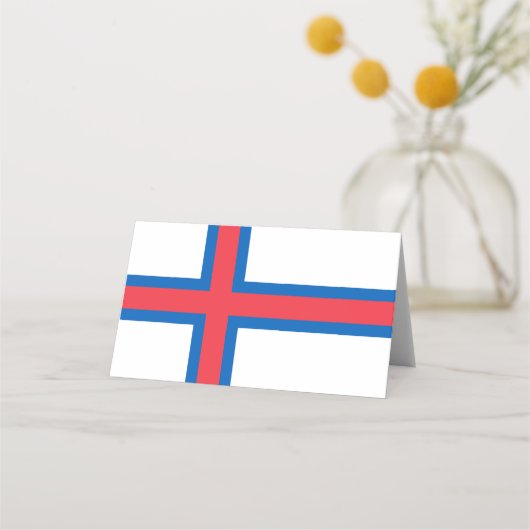 Faeröer Plaatskaartje (Voorkant)