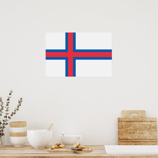 Faeröer Poster (Keuken)