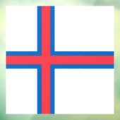 Faeröer Raamsticker (Vel 3)