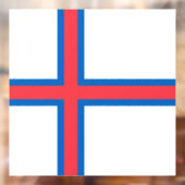 Faeröer Raamsticker (Vel 2)
