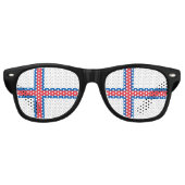 Faeröer Retro Zonnebril (Voorkant)