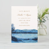 Faeröer / Sla de datumkaart op Save The Date (Staand voorkant)