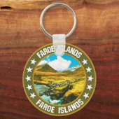 Faeröer Sleutelhanger (Voorkant)