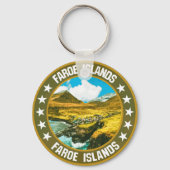 Faeröer Sleutelhanger (Achterkant)