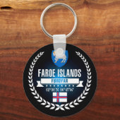 Faeröer Sleutelhanger (Voorkant)