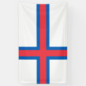 Faeröer Spandoek (Verticaal)