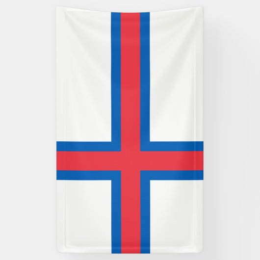 Faeröer Spandoek (Verticaal)