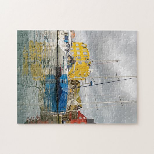 Faeröer | Tórshavn Harbour Legpuzzel (Horizontaal)
