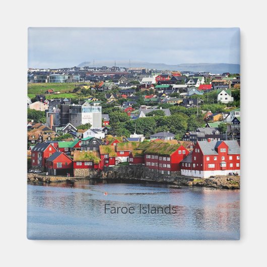 Faeröer (Torshavn) Magneet (Voorkant)