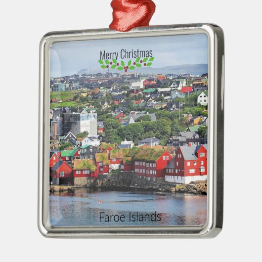 Faeröer (Torshavn) Metalen Ornament (Links)