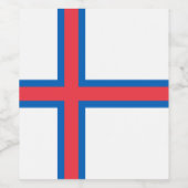 Faeröer Wijn Etiket (Enkel label)