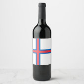 Faeröer Wijn Etiket (Voorkant)