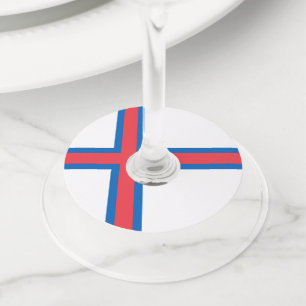 Faeröer Wijnglaslabel