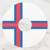 Faeröer Wijnglaslabel (Achterkant)