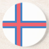 Faeröer Zandsteen Onderzetter (Voorkant)