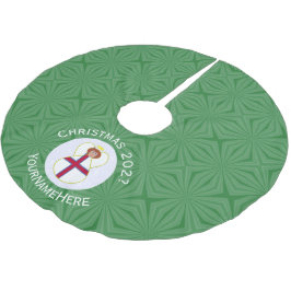 Faeröerse engel kerstvlag gepersonaliseerd kerstboom rok