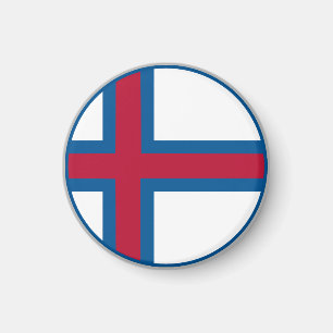 Faeröerse vlag magneet