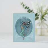Faery Dance Briefkaart (Staand voorkant)