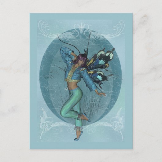 Faery Dance Briefkaart (Voorkant)
