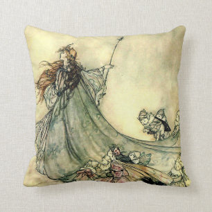 Faery Koningin Sierkussen 16" x 16 "