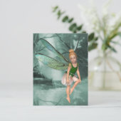 Faery Magic Fairy Briefkaart (Staand voorkant)