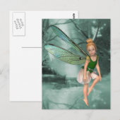 Faery Magic Fairy Briefkaart (Voorkant / Achterkant)