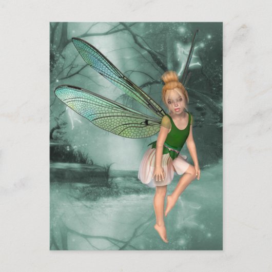 Faery Magic Fairy Briefkaart (Voorkant)