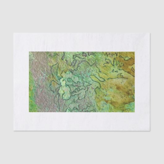 Faery Realms Tissue Paper van Samira Sperry Tissuepapier (Voorkant)