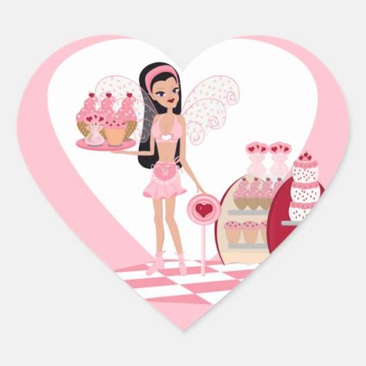 Faery Val Valentijn's Day Sweets Shoppe Sticker (Voorkant)