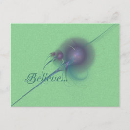 Faery Wand Abstracte Art Briefkaart