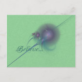 Faery Wand Abstracte Art Briefkaart (Voorkant)