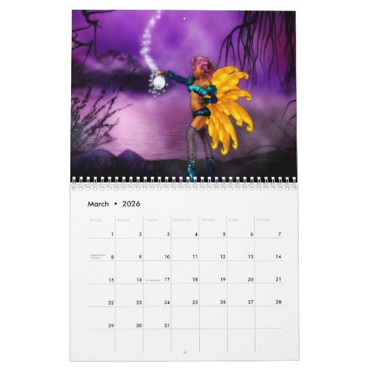 Faeryland Fairy Kalender (Mar 2026)