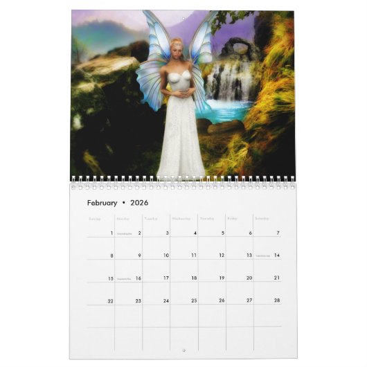 Faeryland Fairy Kalender (Feb 2026)