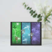 Faes in Flight Briefkaart (Staand voorkant)