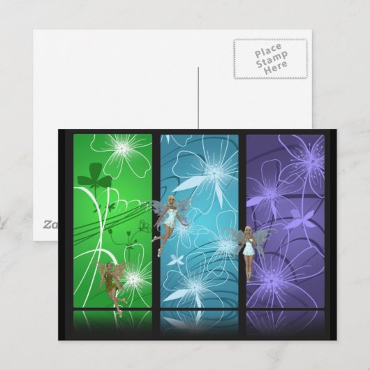 Faes in Flight Briefkaart (Voorkant / Achterkant)