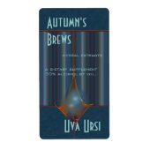 Faetini Faery Martini Art Etiket (Voorkant)