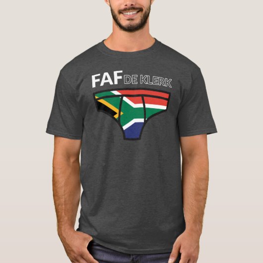 Faf De Klerk - 2019 Springbok Rugby World Cup Cham T-shirt (Voorkant)