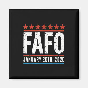 FAFO 20 januari 2025 Amerikaanse presidentiële ina Magneet
