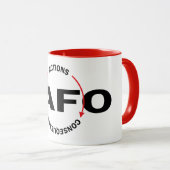 FAFO Acties Hebben Gevolgen Mok (Voorkant rechts)