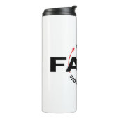 FAFO Acties Hebben Gevolgen Thermosbeker (Gedraaid links)